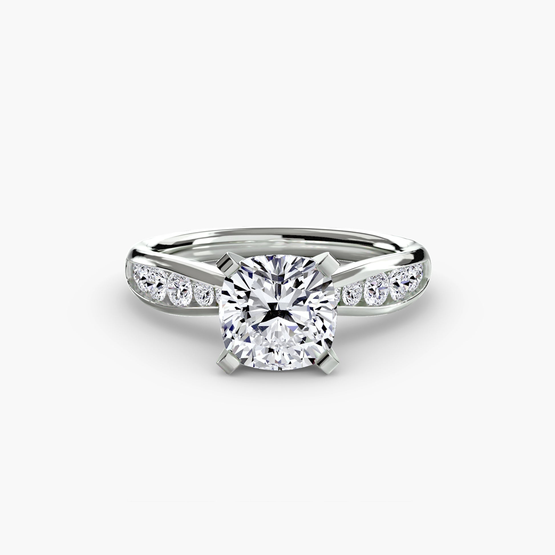 Solitaire with Pavé 3