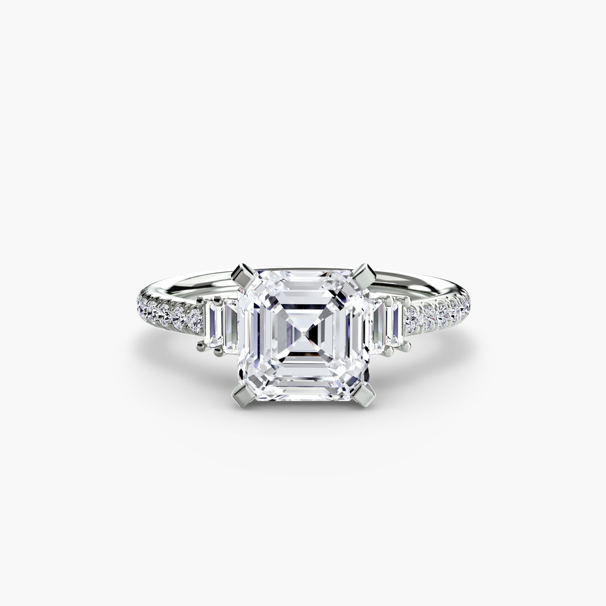 Solitaire with Pavé 4